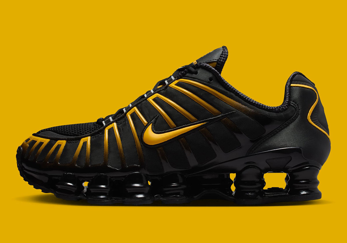 Nike Shox Tl Black University Gold Av3595 013 8