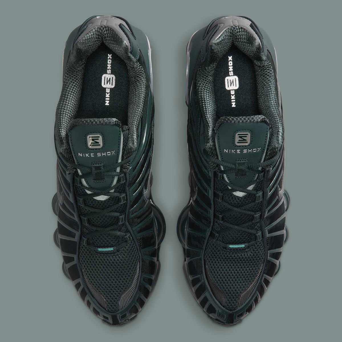 Nike Shox Tl Seaweed Gunmetal Av3595 302 1
