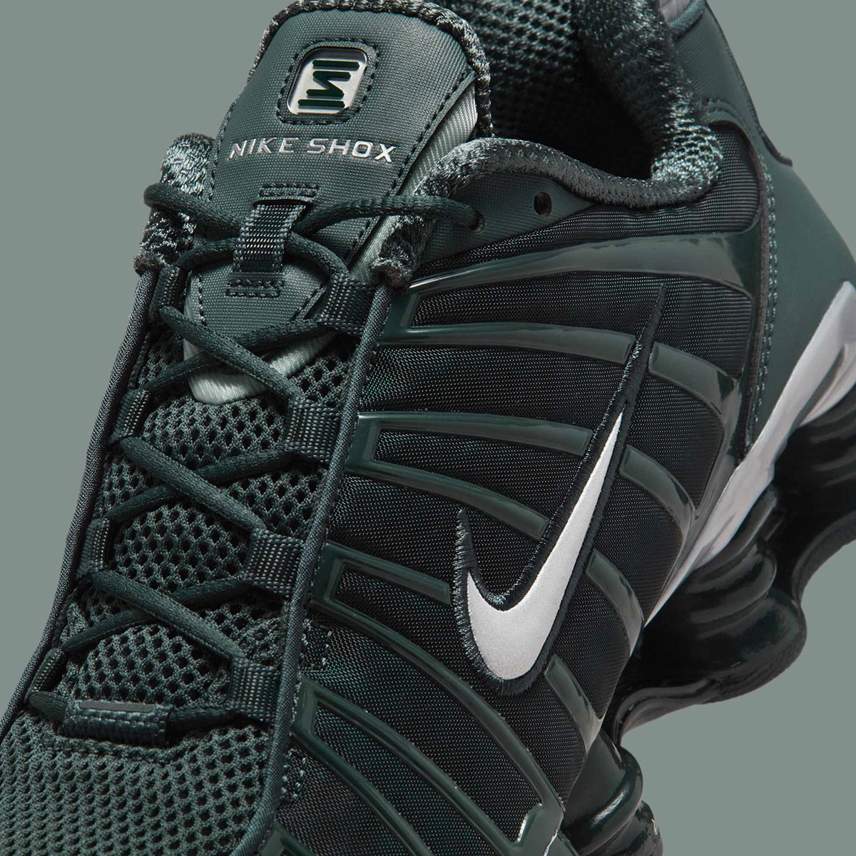 Nike Shox Tl Seaweed Gunmetal Av3595 302 3