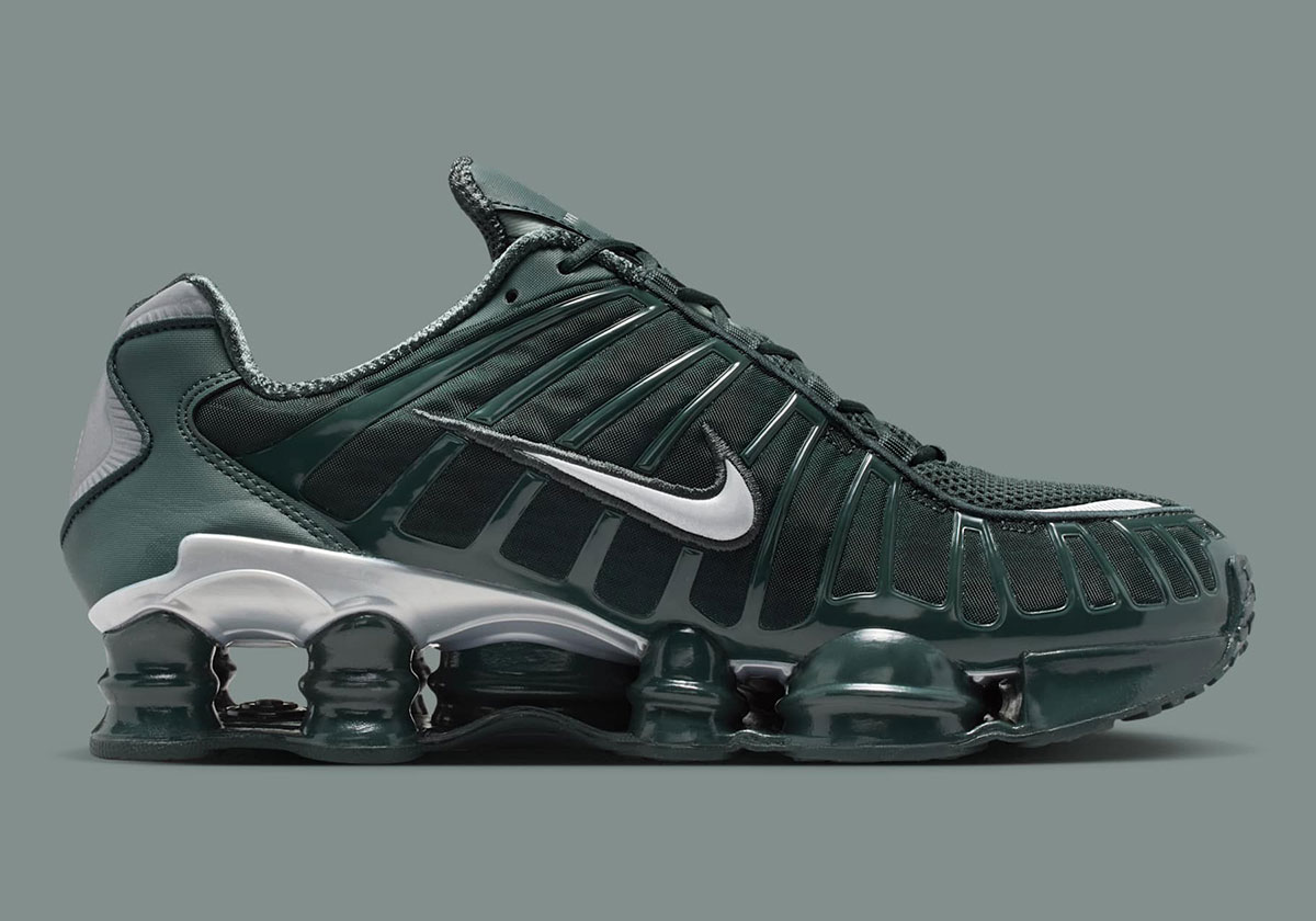 Nike Shox Tl Seaweed Gunmetal Av3595 302 5