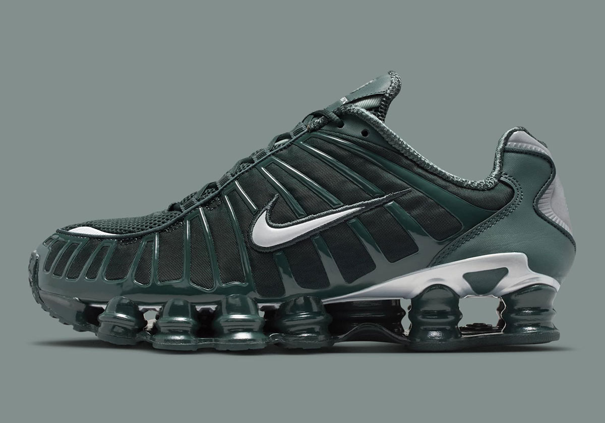 Nike Shox Tl Seaweed Gunmetal Av3595 302 6