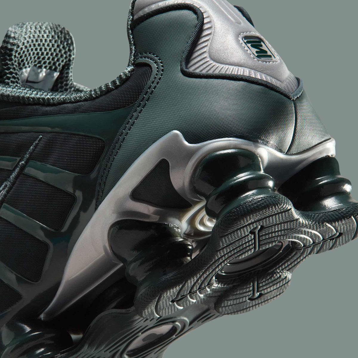 Nike Shox Tl Seaweed Gunmetal Av3595 302 7