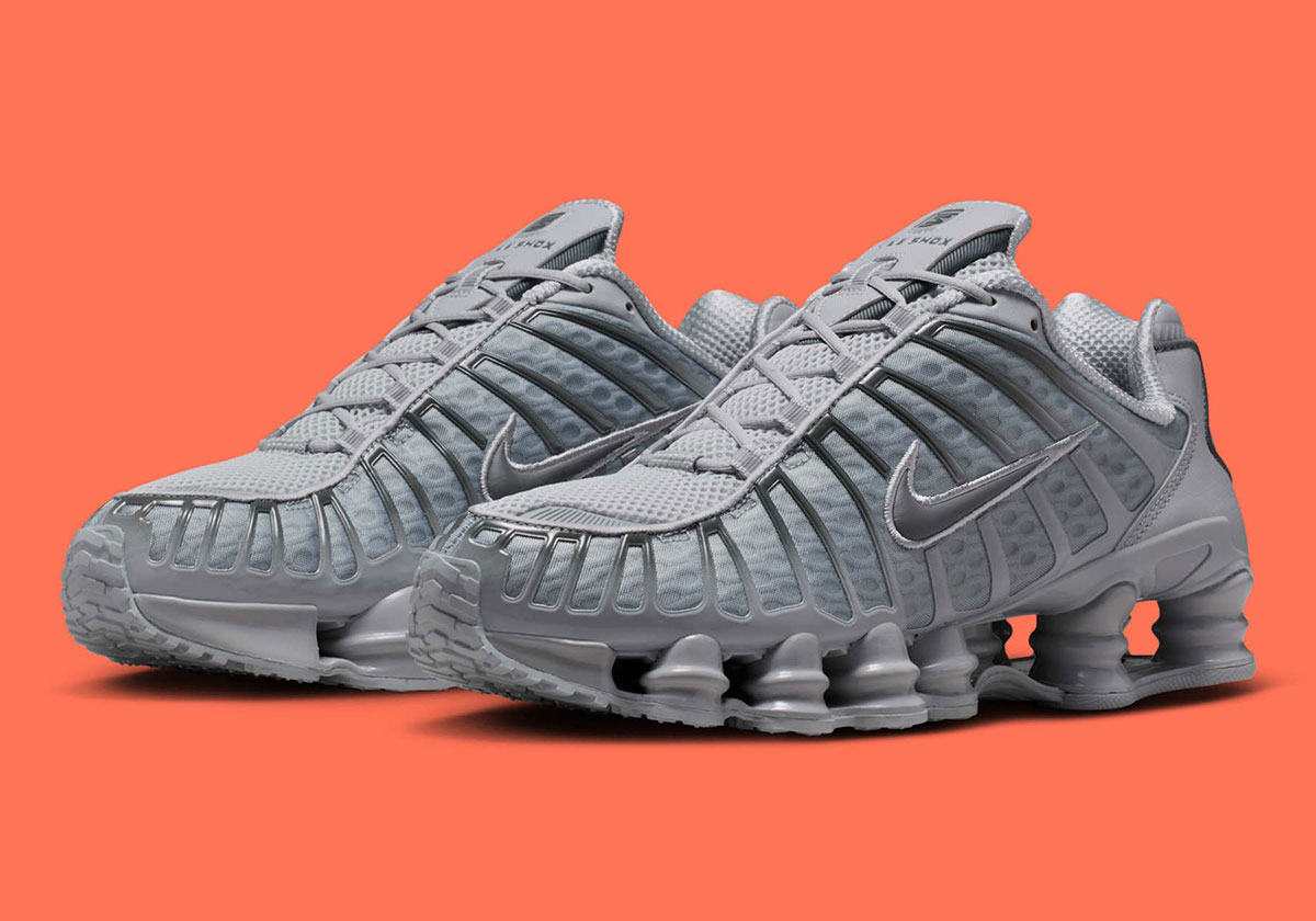 The Nike Shox TL Goes All Grey