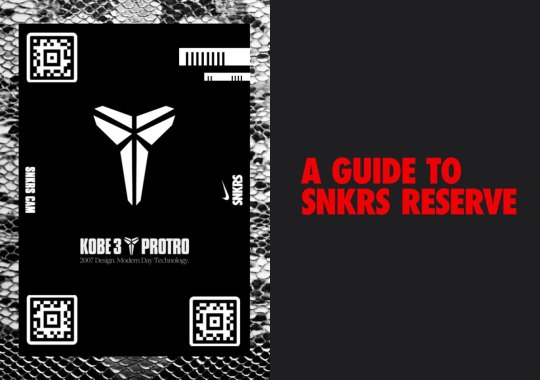 Nike Launches SNKRS Reserve For Pre-Orders