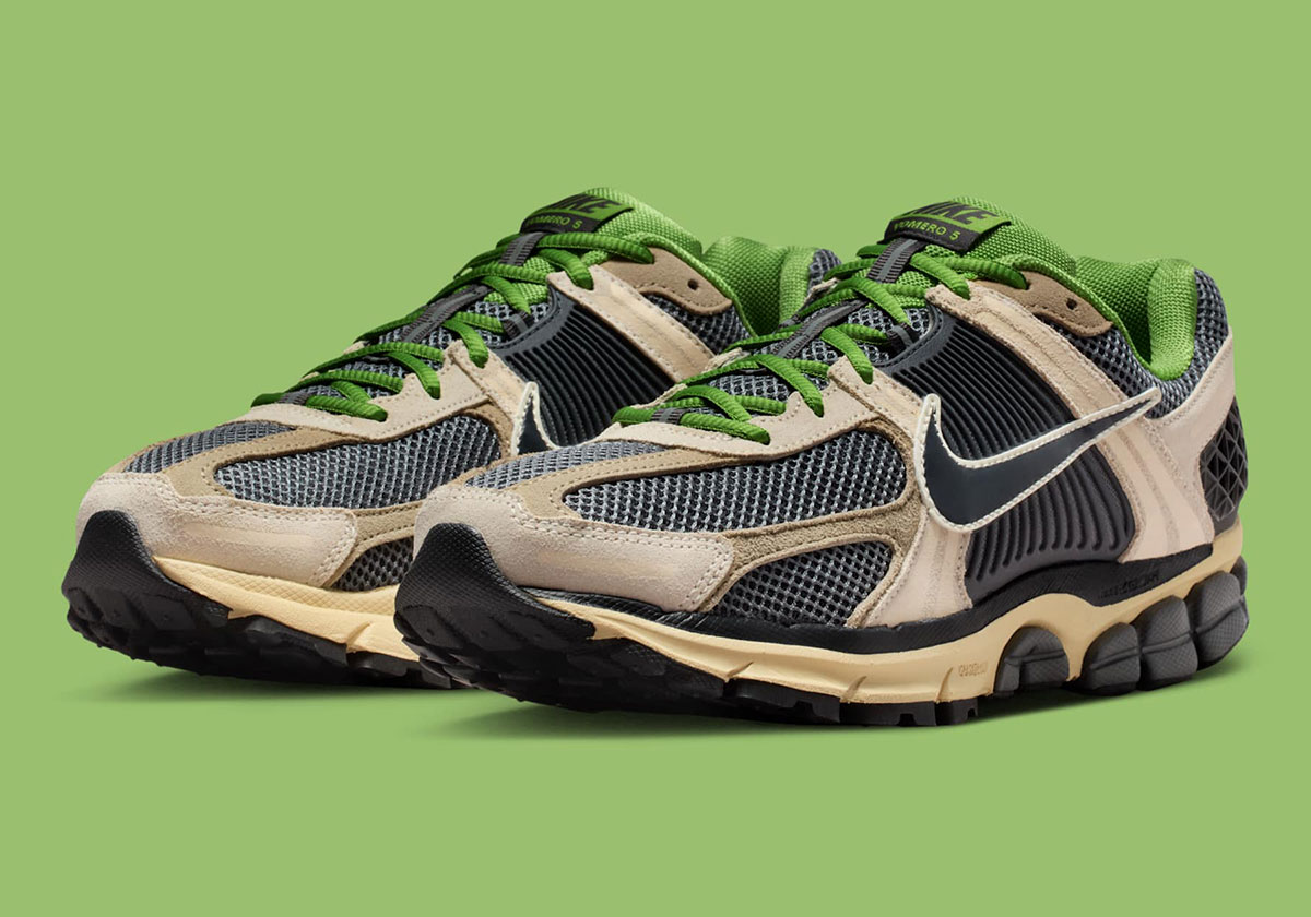 Refreshing "Chlorophyll" Accents Hop On The Nike Vomero 5
