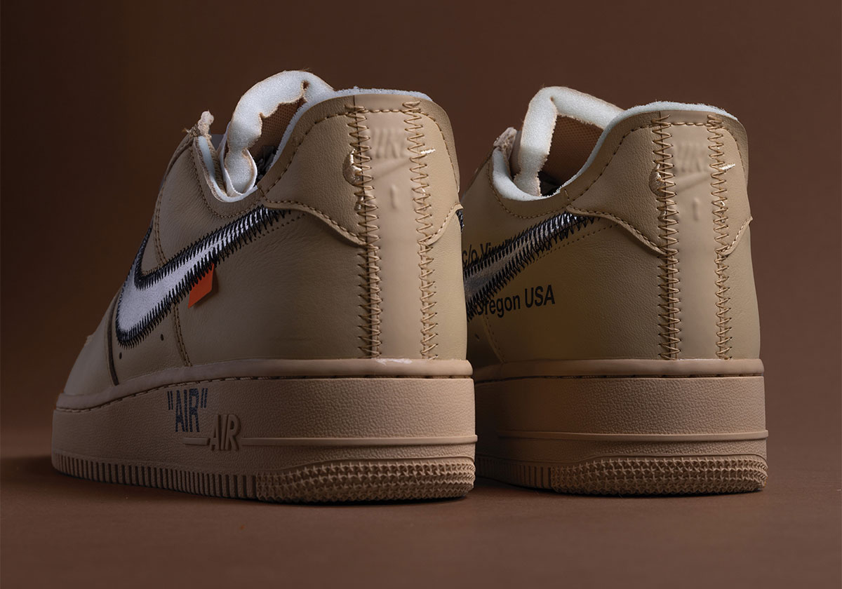 Off White Nike Air Force 1 Low Sesame Fd6900 200 Release Date 6