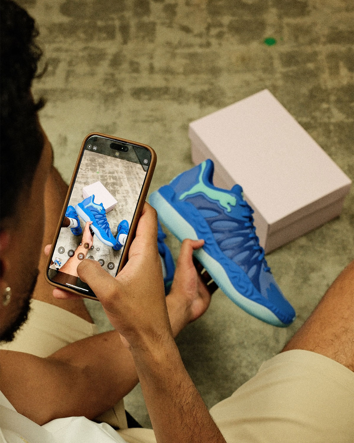 Puma Tyrese Haliburton 1 Blue Green 1