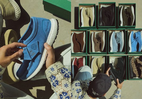 Ronnie Fieg Combines The Ultra Boost With A Clarks Wallabee