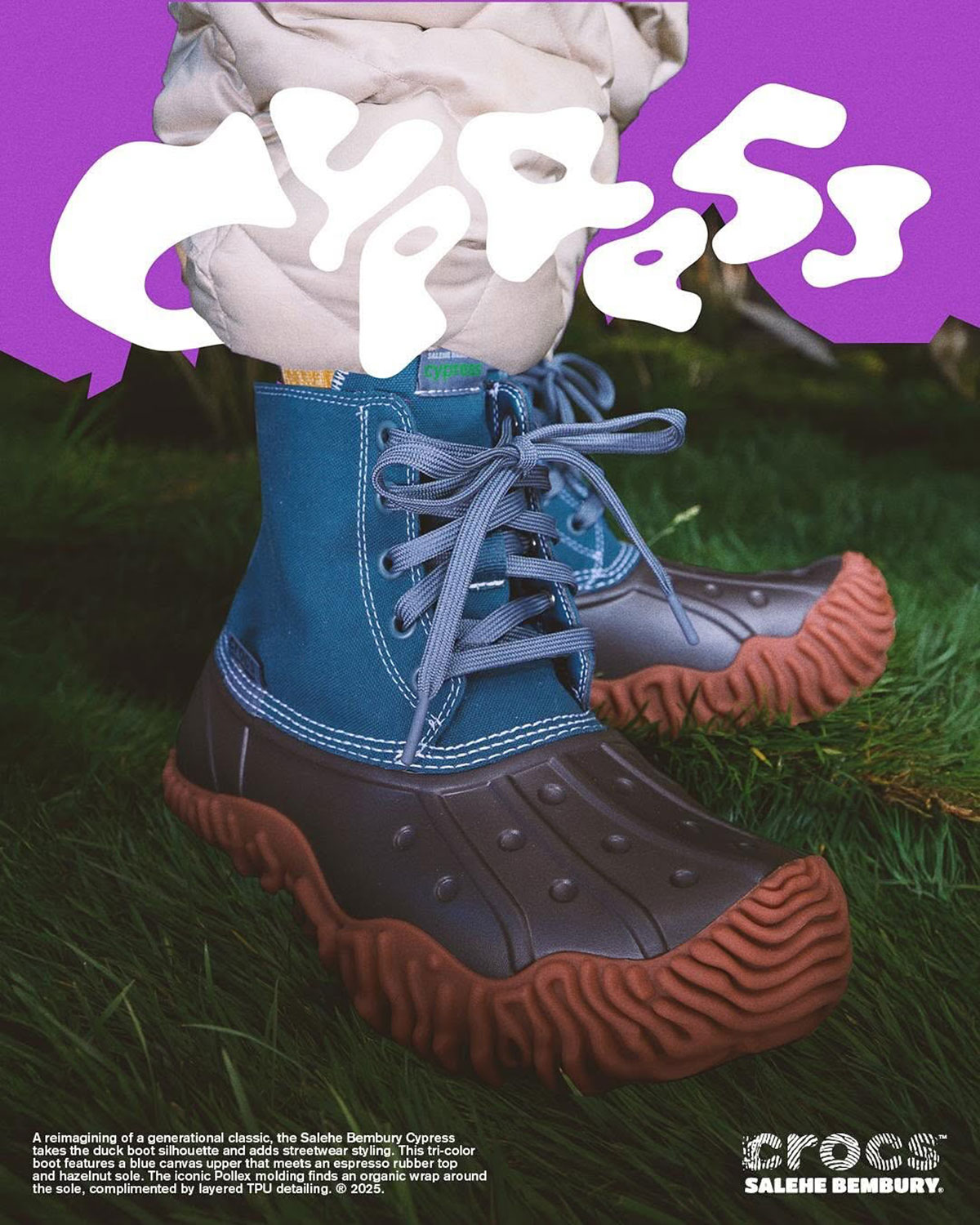 Salehe Bembury Crocs Cypress Tetra 6