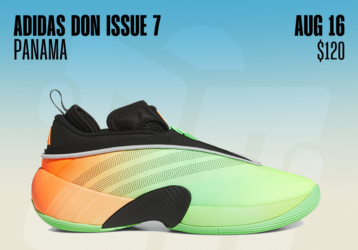 Sneaker Releases August 10 August 16 2025 Adidas Don Issue 7 Pama