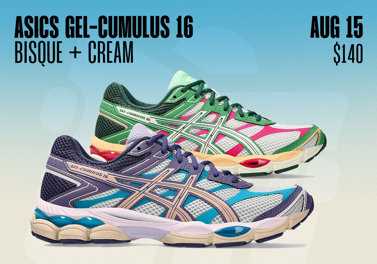 Sneaker Releases August 10 August 16 2025 Asics Gel Cumulus 16