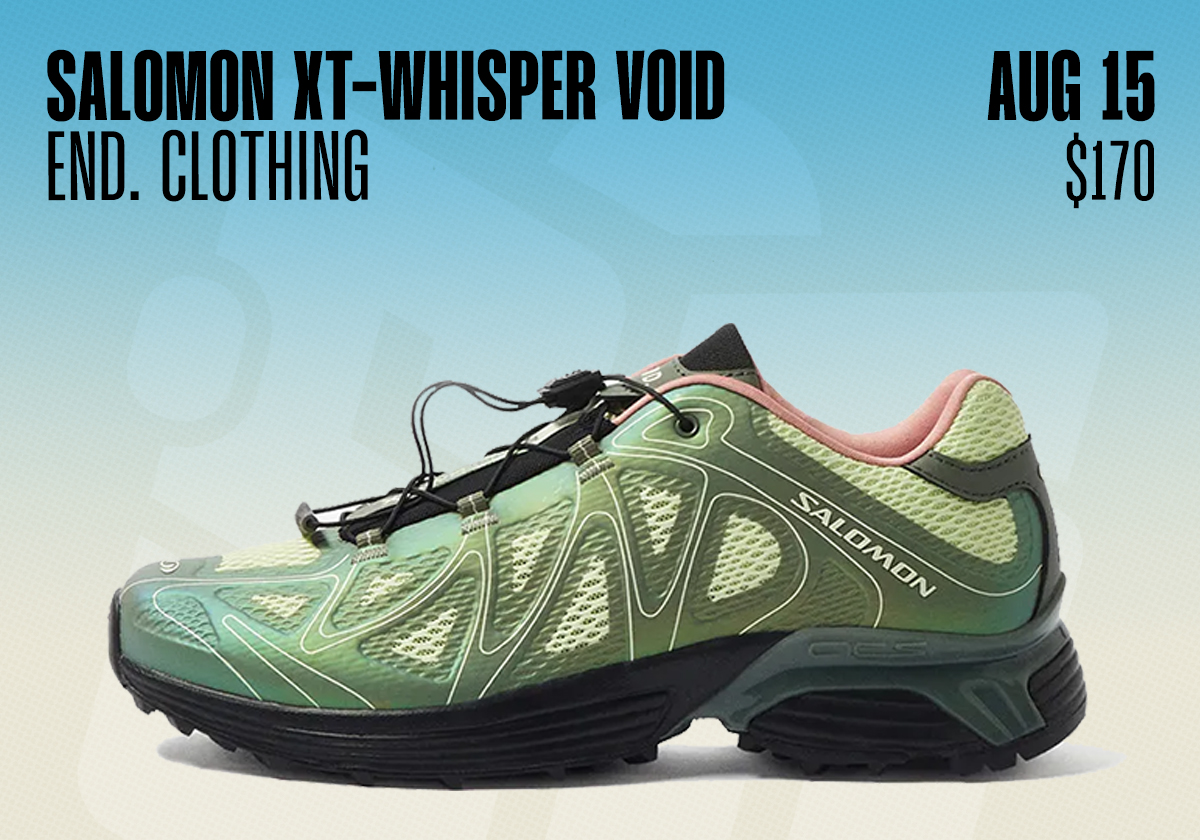Sneaker Releases August 10 August 16 2025 End Clothing Salomon Xt Whisper Void Avocado