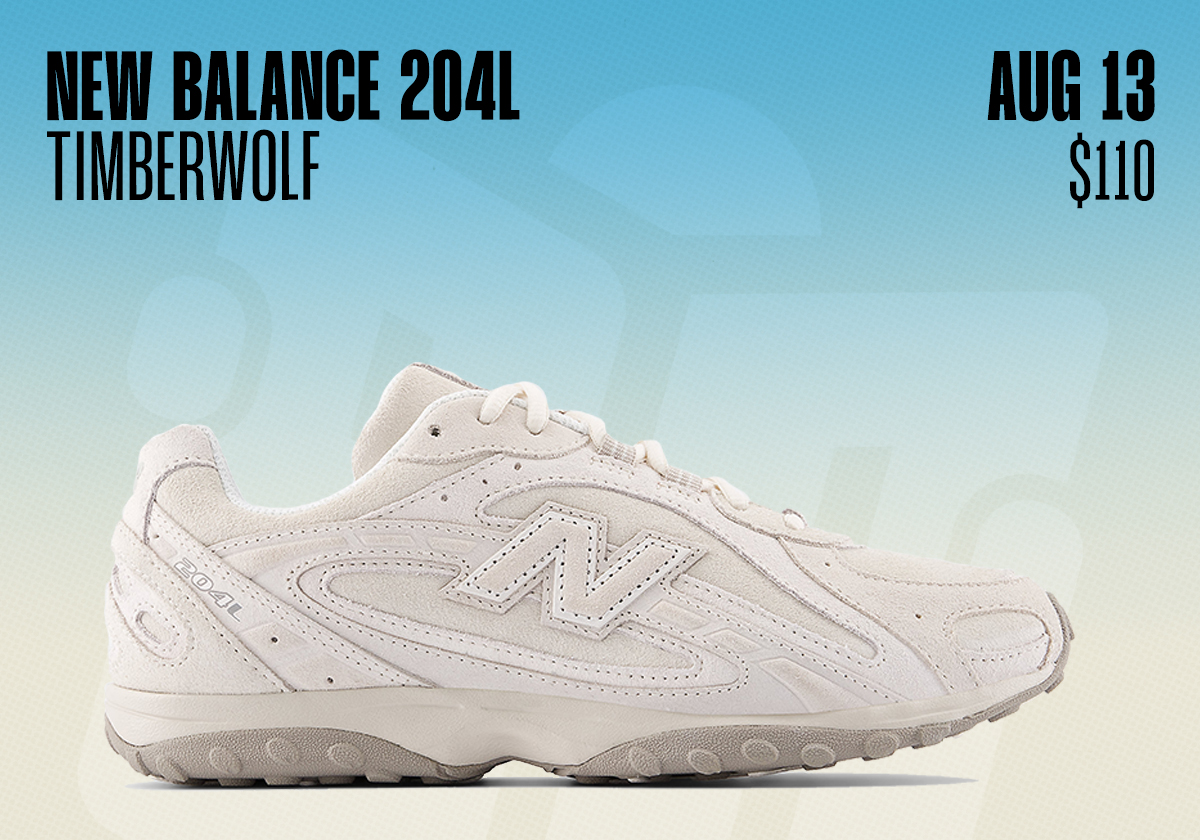 Sneaker Releases August 10 August 16 2025 New Balance 204l Timberwolf