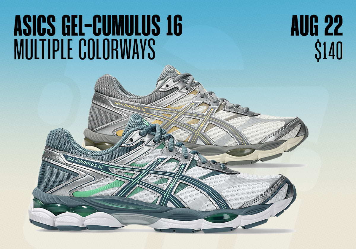 Sneaker Releases August 17 August 23 2025 Asics Gel Cumulus 16
