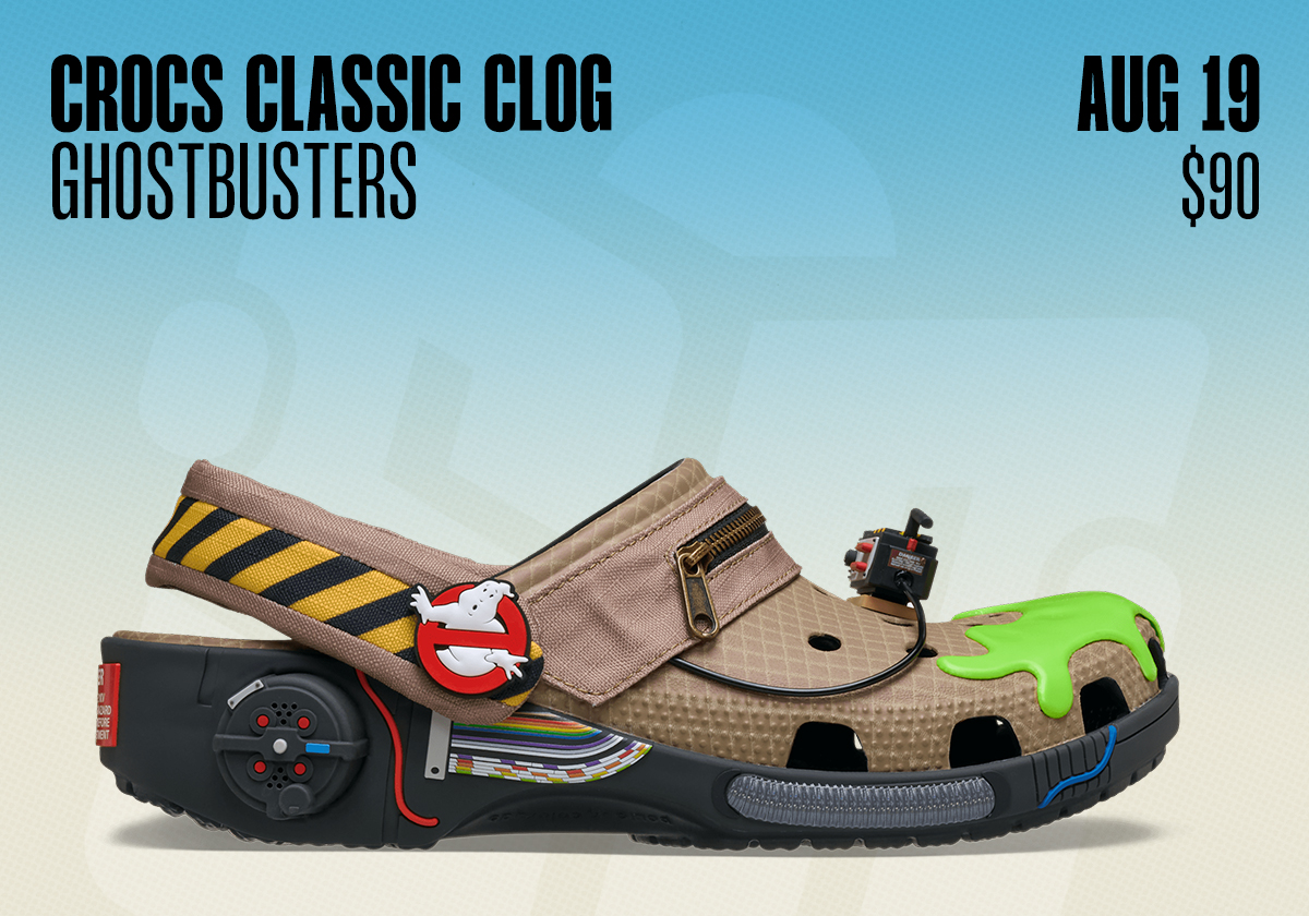 Sneaker Releases August 17 August 23 2025 Ghostbusters Crocs