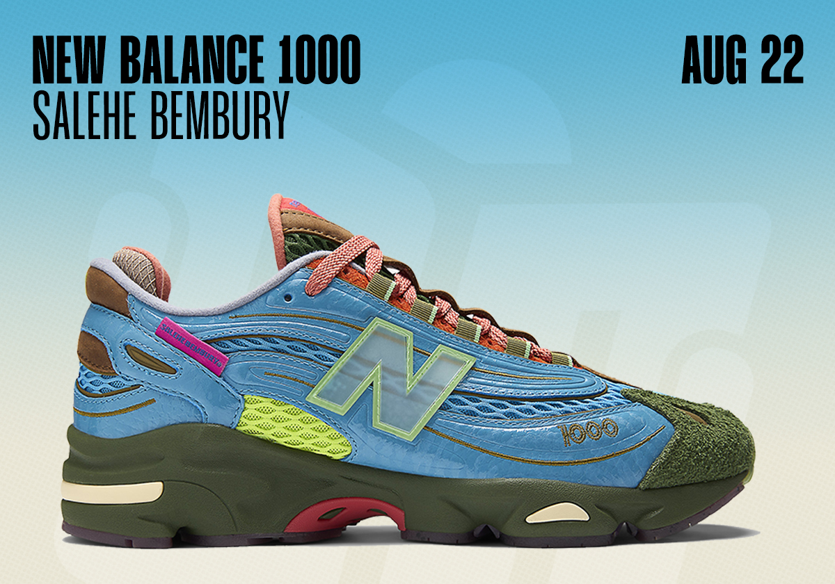 Sneaker Releases August 17 August 23 2025 Salehe Bembury New Balance 1000