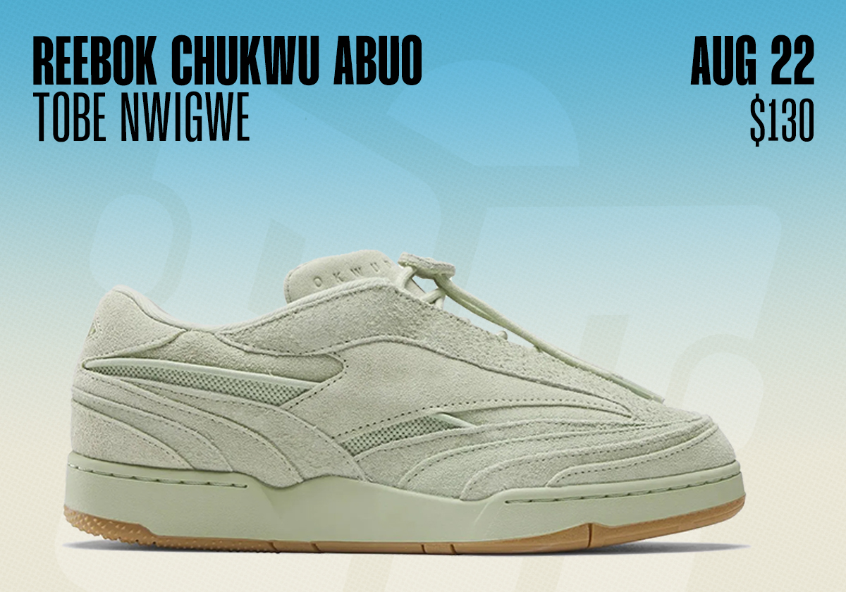 Sneaker Releases August 17 August 23 2025 Tobe Nwigwe Reebok