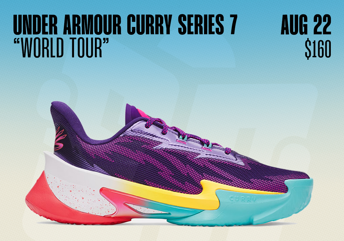 Sneaker Releases August 17 August 23 2025 Ua Curry Series 7