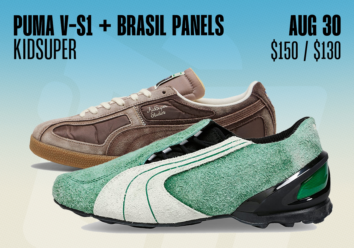 Sneaker Releases August 24 August 30 2025 Kidsuper Puma V S1 Brasil Panels