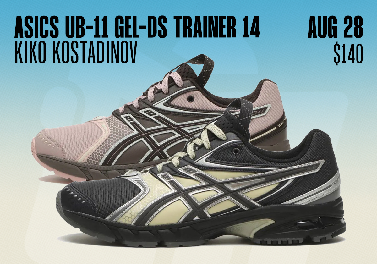 Sneaker Releases August 24 August 30 2025 Kiko Kostadinov Asics Gel Ds Trainer 14