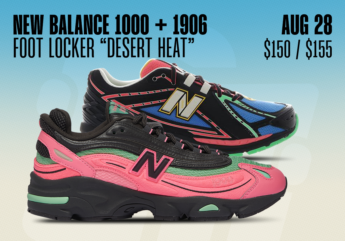 Sneaker Releases August 24 August 30 2025 New Balance 1000 1906r