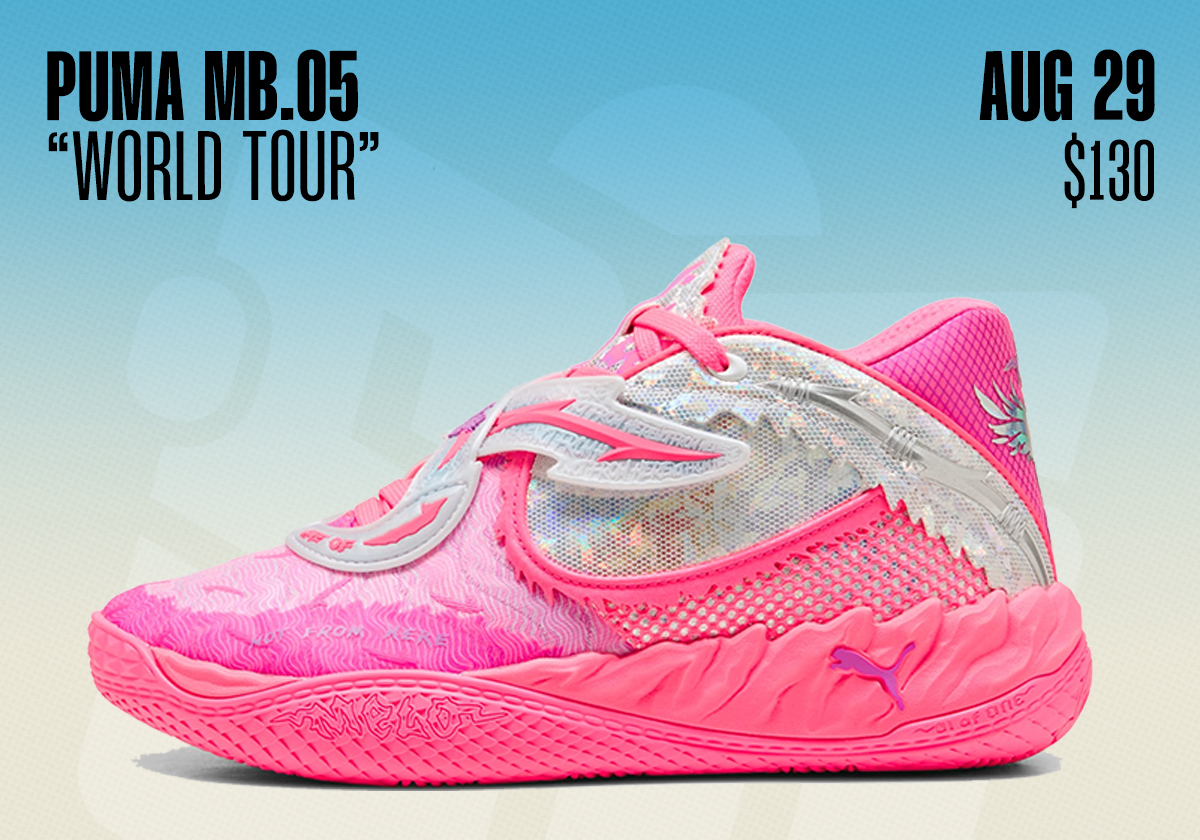 Sneaker Releases August 24 August 30 2025 Puma Mb 05 World Tour