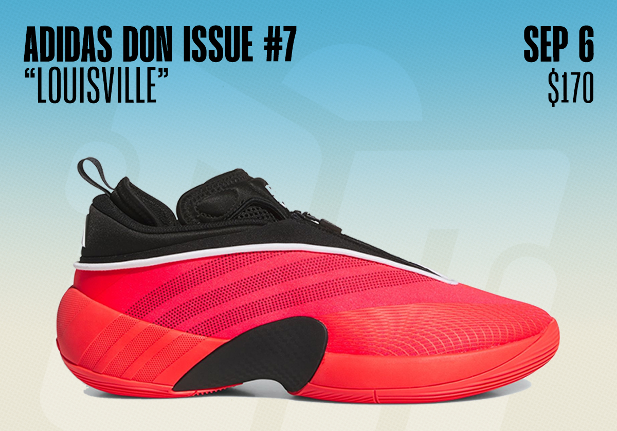 Sneaker Releases August 31 September 6 Adidas Don Issue 7 Lousiville