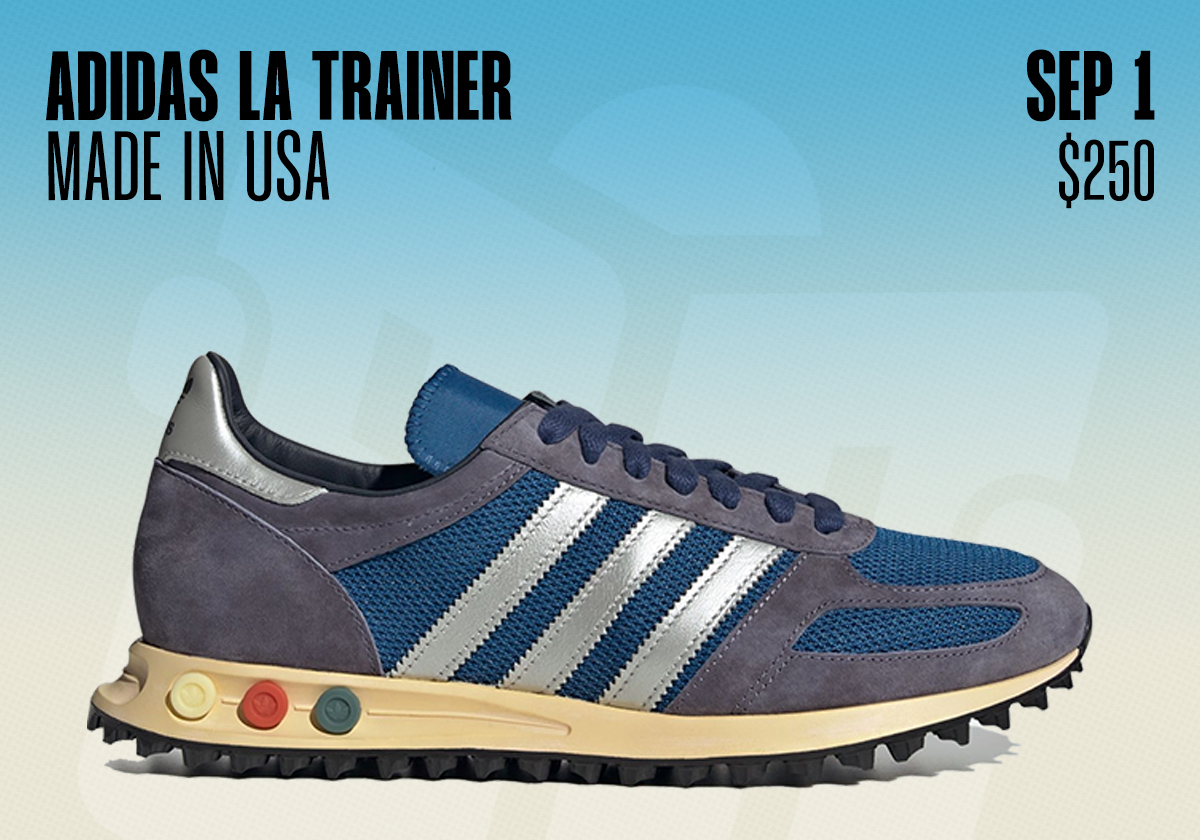 Sneaker Releases August 31 September 6 Adidas La Trainer