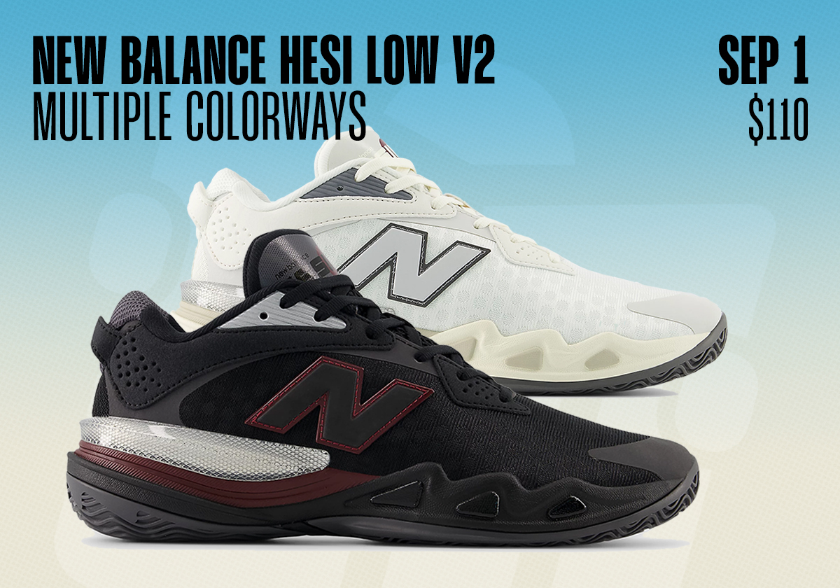 Sneaker Releases August 31 September 6 New Balance Hesi Low V2
