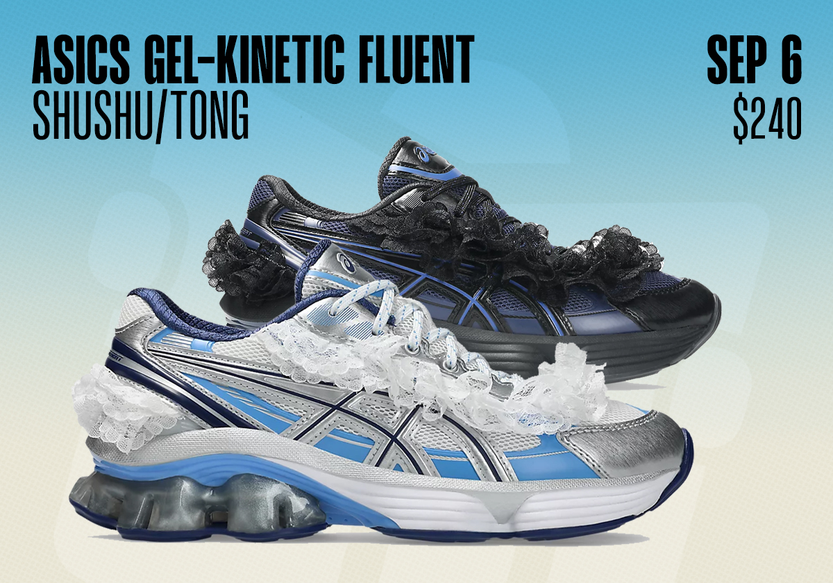 Sneaker Releases August 31 September 6 Shushu Tong Asics Gel Kinetic Fluent