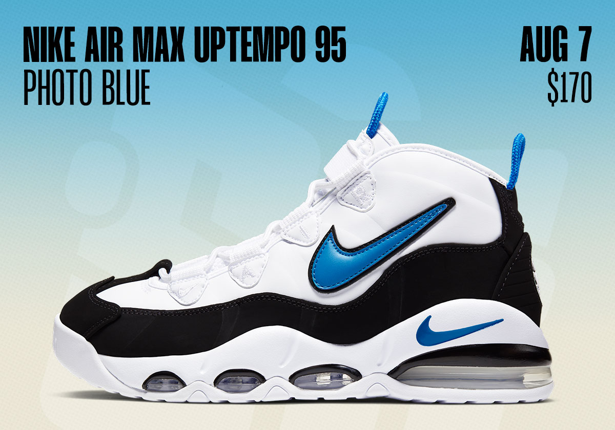 Sneaker Releases August 3rd August 9th Nike Air Max Uptempo
