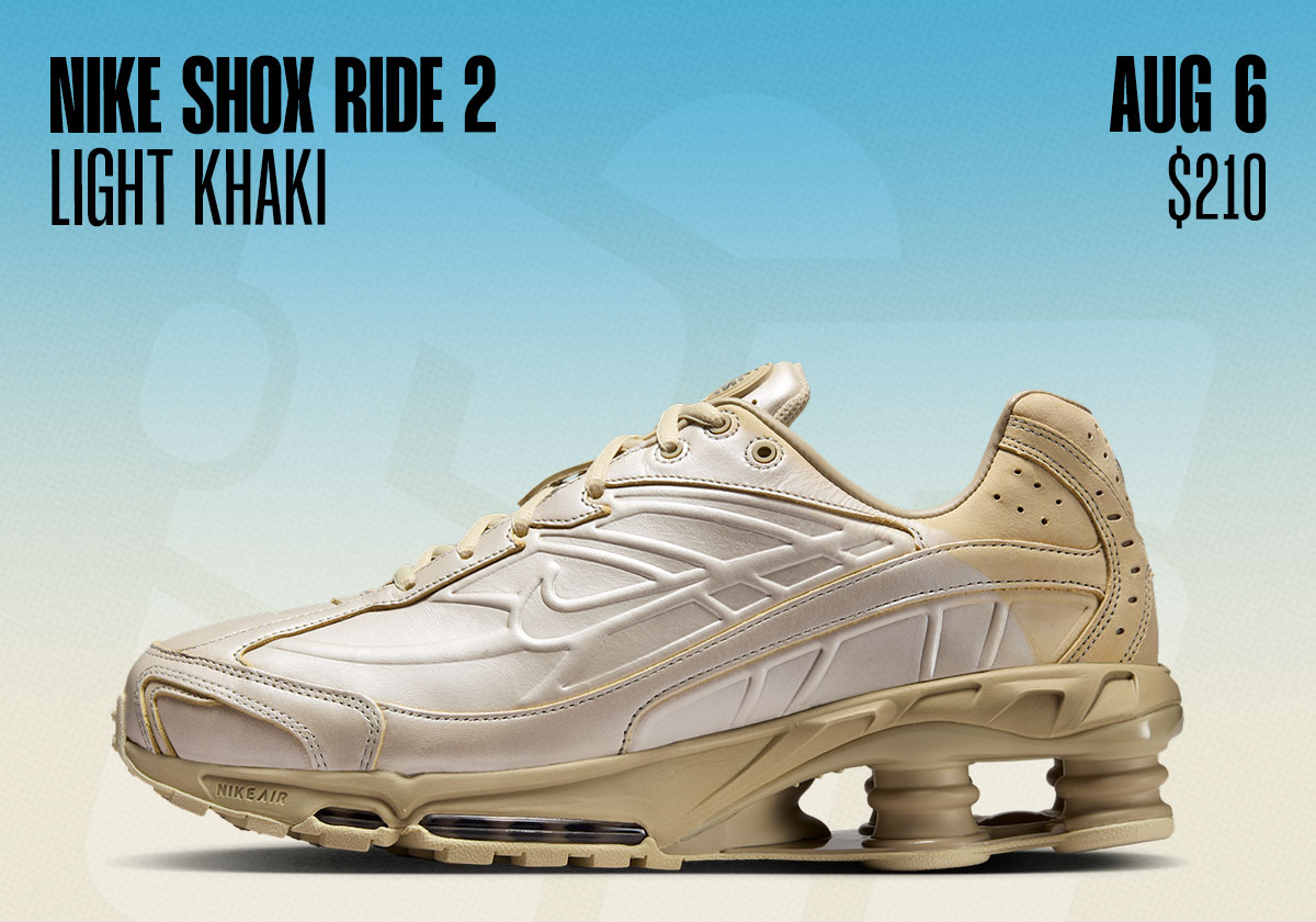 Sneaker Releases August 3rd August 9th Nike Shox Ride 2 1