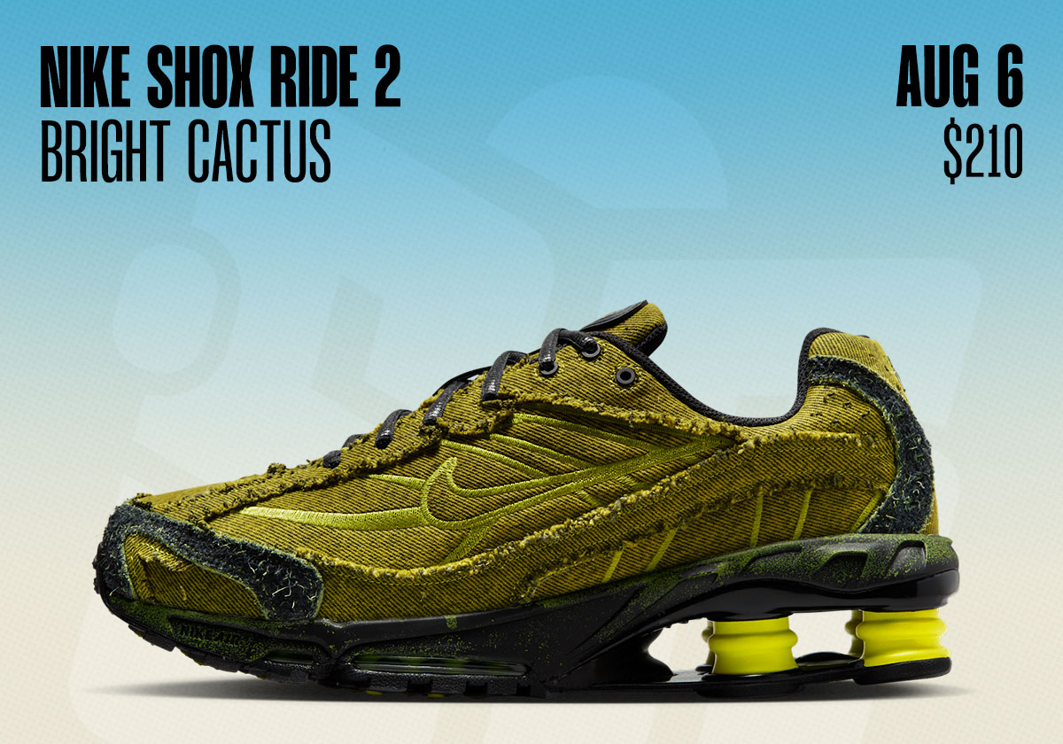 Sneaker Releases August 3rd August 9th Nike Shox Ride 2