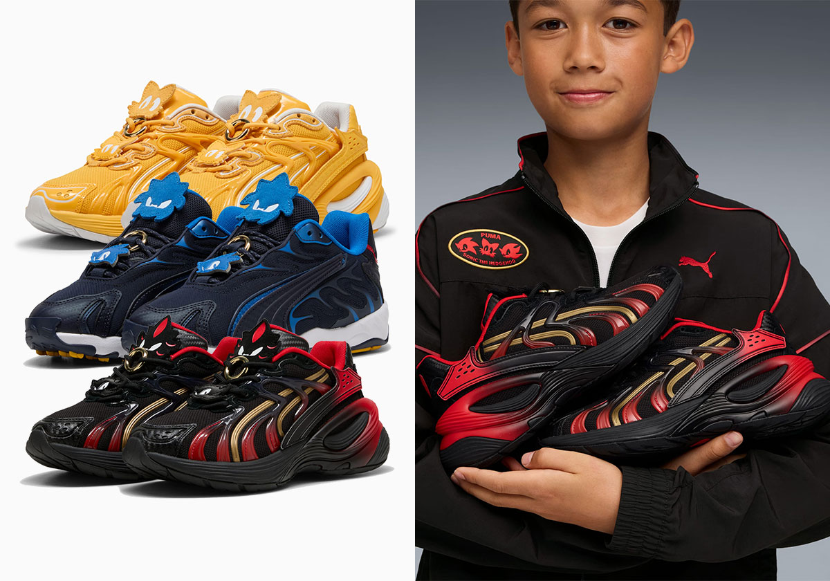 Sonic The Hedgehog Celebrates Third Film With PUMA Collaboration