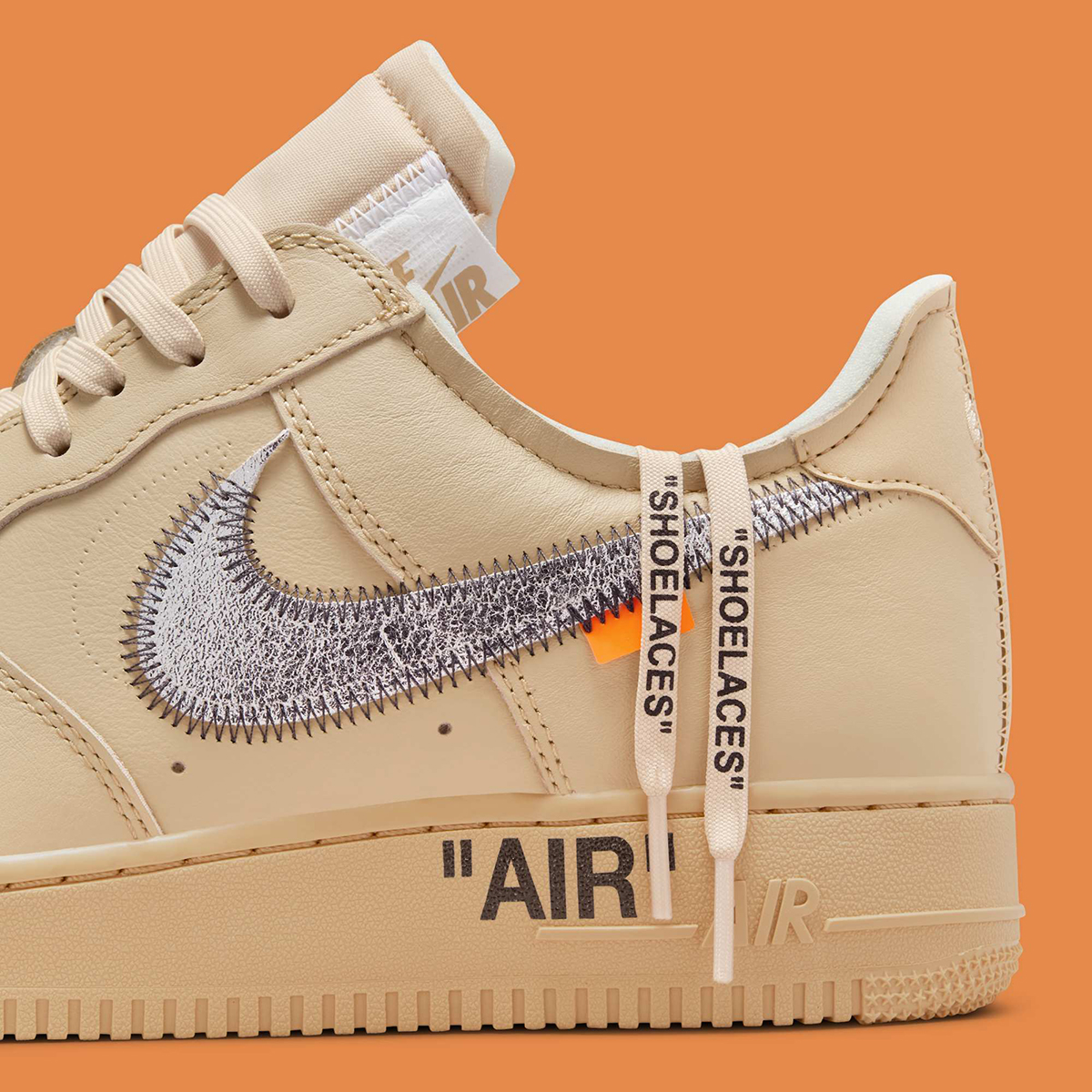 Virgil Abloh Nike Air Force 1 Low Sesame Fd6900 200 Release Date 7