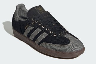 The adidas Samba OG Steps Out In “Black Denim”