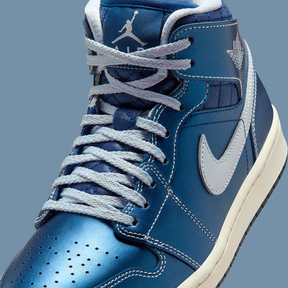 Air Jordan 1 Mid Black Ghost Coconut Milk Hot Lava Im5128 001 1