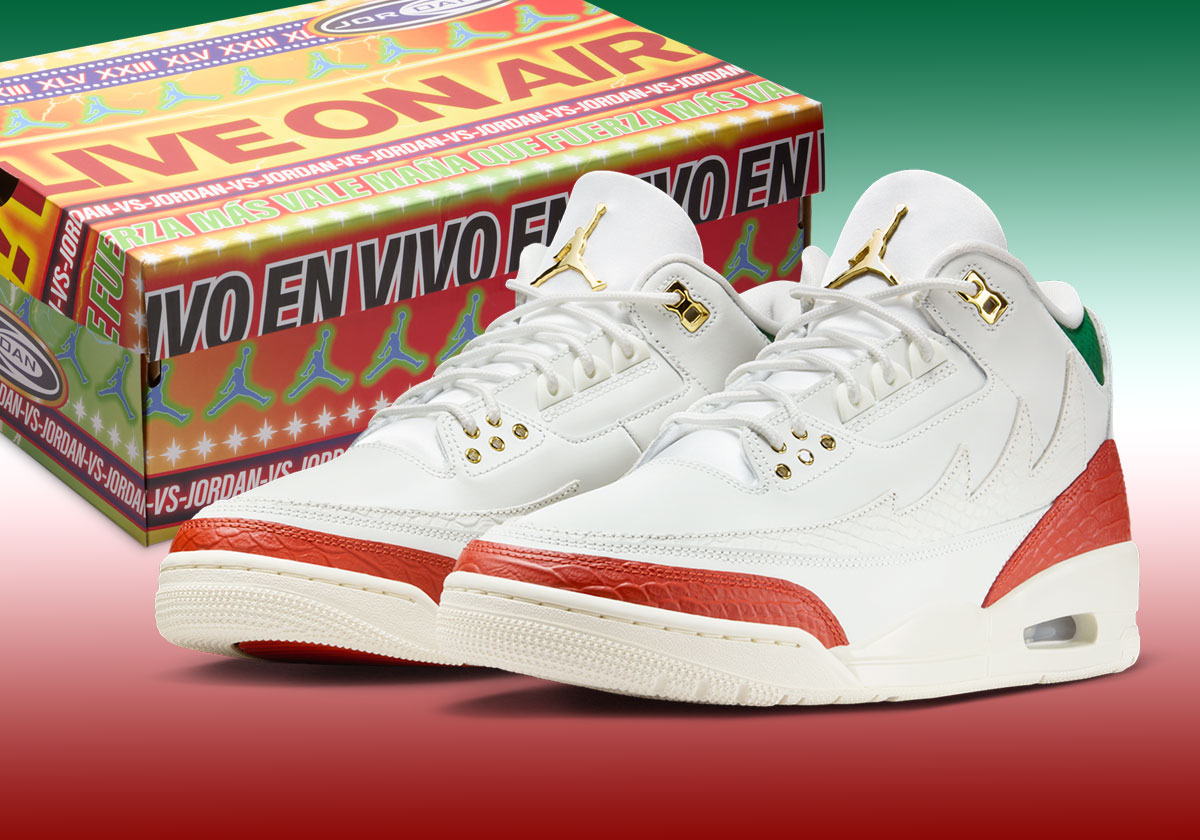 Official Images Of The Air Jordan 3 “El Vuelo”