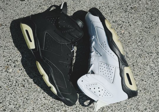 These Unreleased Air Jordan 6 "Black & White" Samples Are 1 Of 1