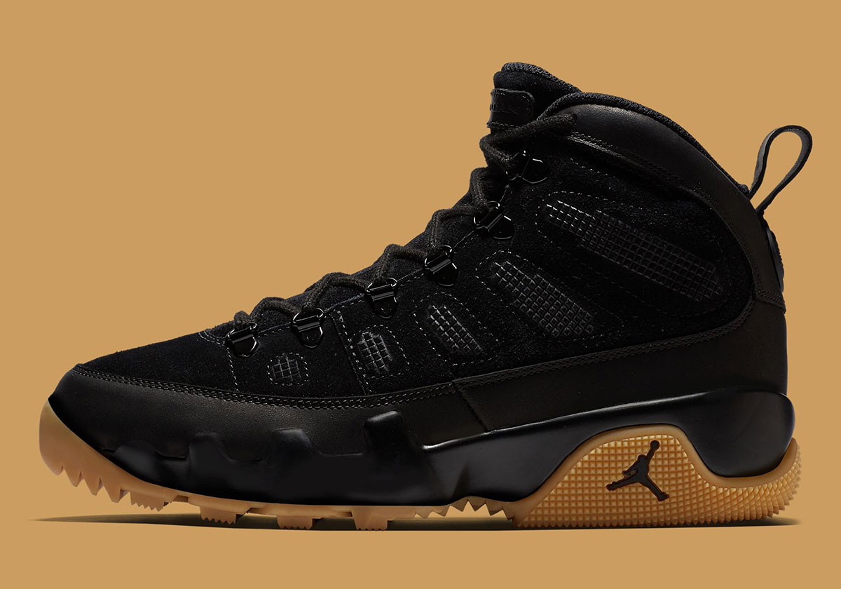 Air Jordan 9 Winter Boot Black Gum Ar4491 025 1