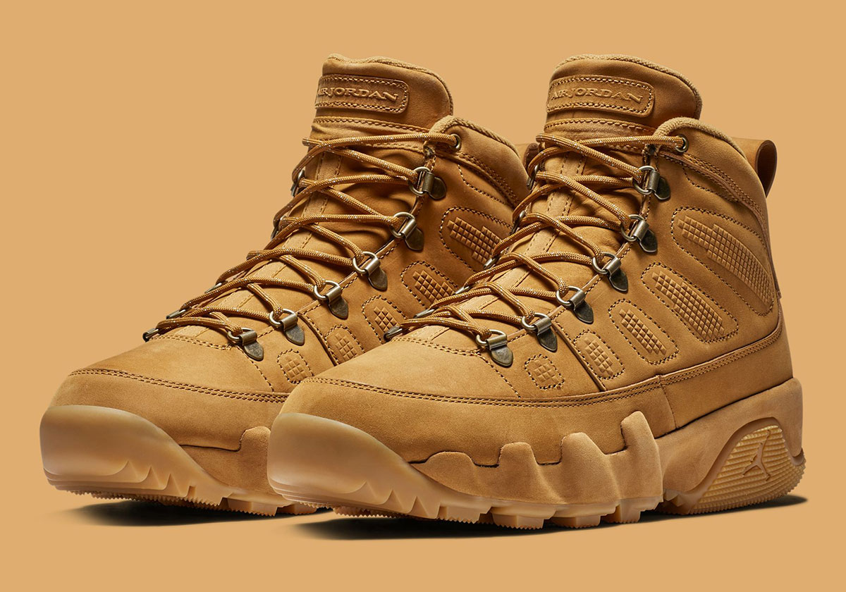 Air Jordan 9 Winter Boot Wheat Ar4491 700 4