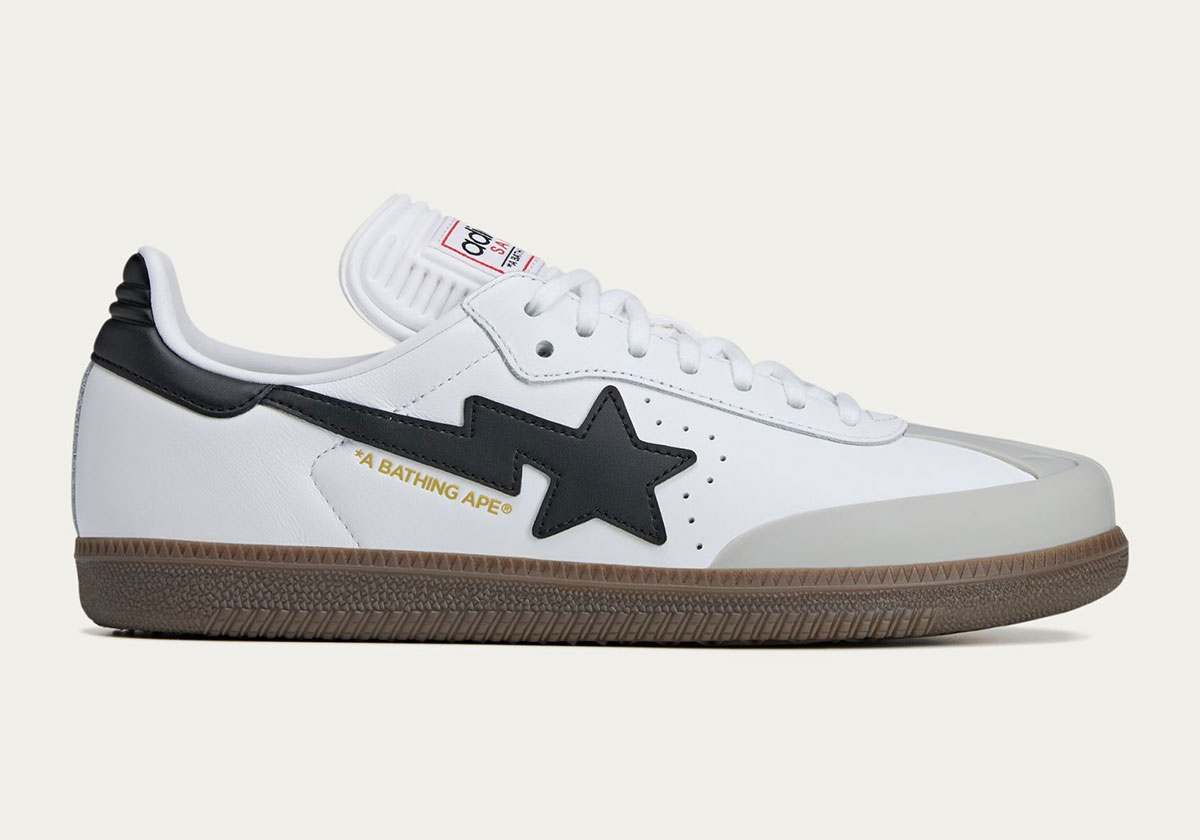 Bape Adidas Samba Jr9245 1