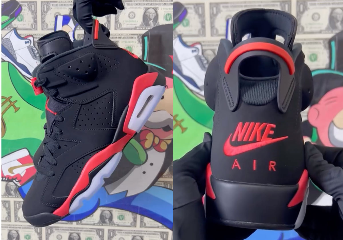 First Look At The Air Jordan 6 “Reverse Infrared”