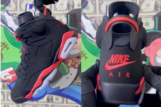 First Look At The Air Jordan 6 “Reverse Infrared”