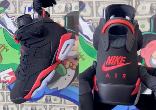 First Look At The Air Jordan 6 “Reverse Infrared”