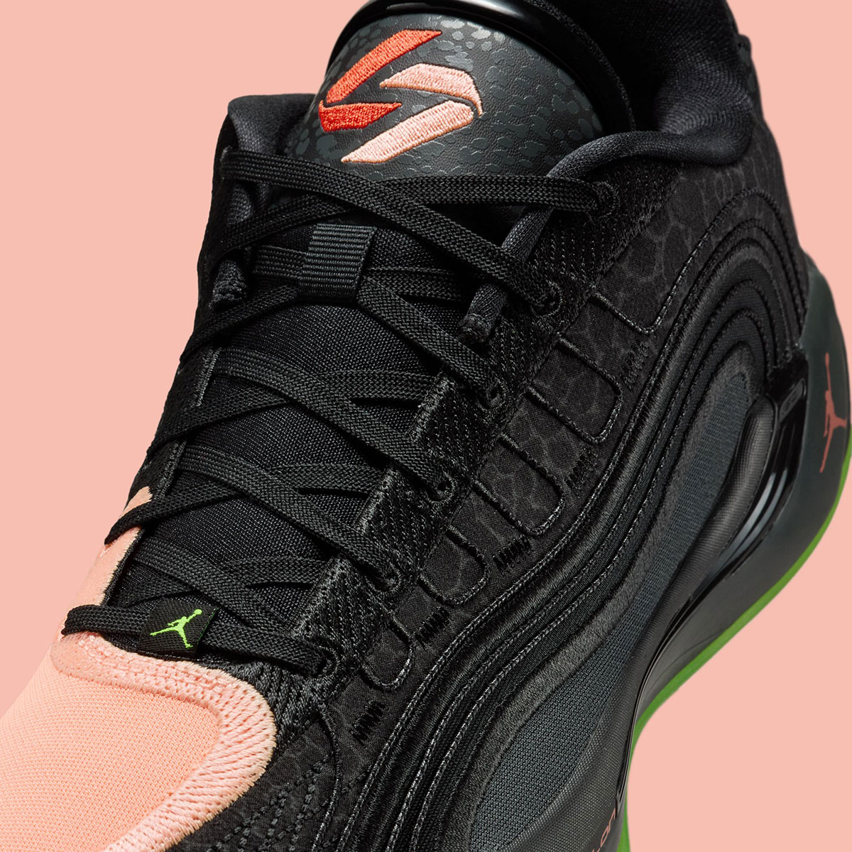 Jordan Luka 4 Black Team Orange Orange Pulse Electric Green Anthracite Io0204 001 6