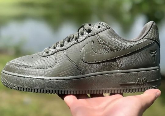 First Look At The Kobe x Nike Air Force 1 Low "Army"