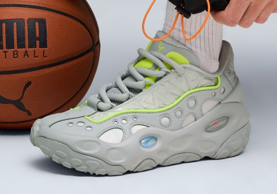 LaMelo Ball Unwraps the PUMA LaFrance RNR In "Grey/Neon"