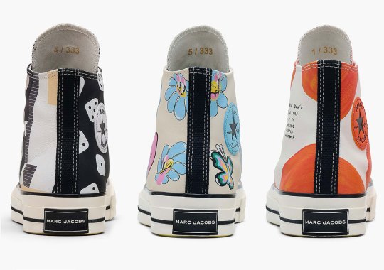 Marc Jacobs' JOY Celebration Inspires Three Converse Chuck 70 Releases