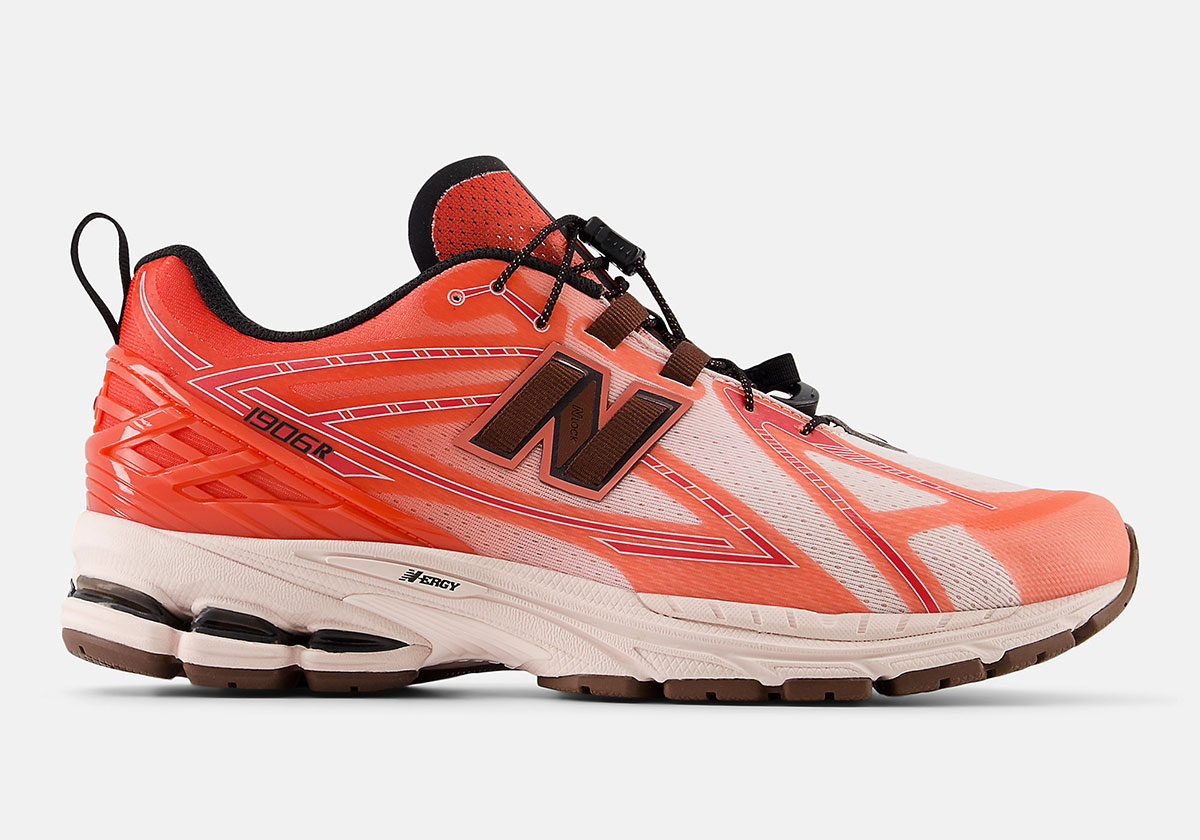 New Balance 1906r Utility Orange Crimson U1906rnr 2